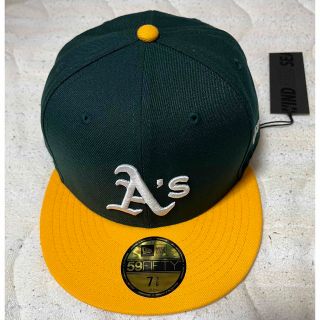 ウィンダンシー(WIND AND SEA)のMLB x NEW ERA x WDS OaklandAthletics CAP(キャップ)