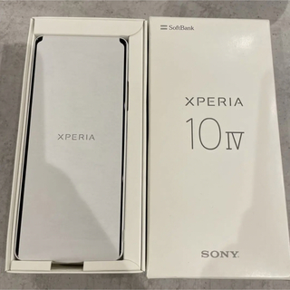 エクスペリア(Xperia)のXperia 10 IV ホワイト　128 GB SIMフリー　新品未使用品(スマートフォン本体)