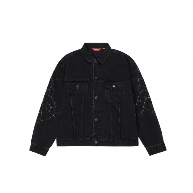 最低価格の Supreme - Supreme Shibori Denim Trucker Jacket Gジャン+