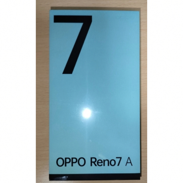 【新品未使用】OPPO Reno7A ドリームブルー　128GB
