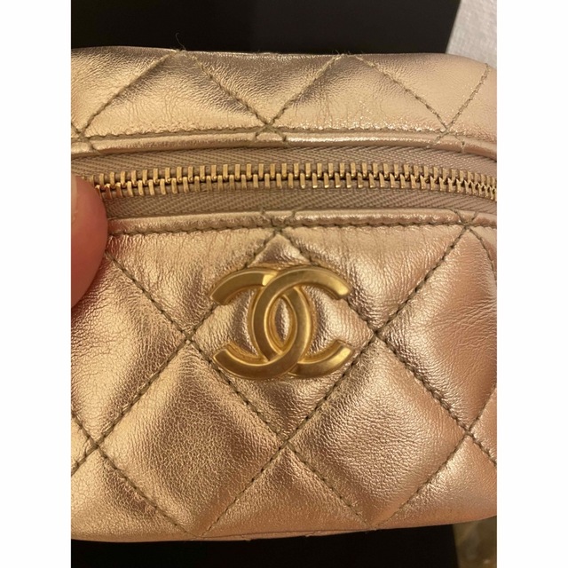 シャネル CHANEL マトラッセ チェーン クラッチ バッグ レザー