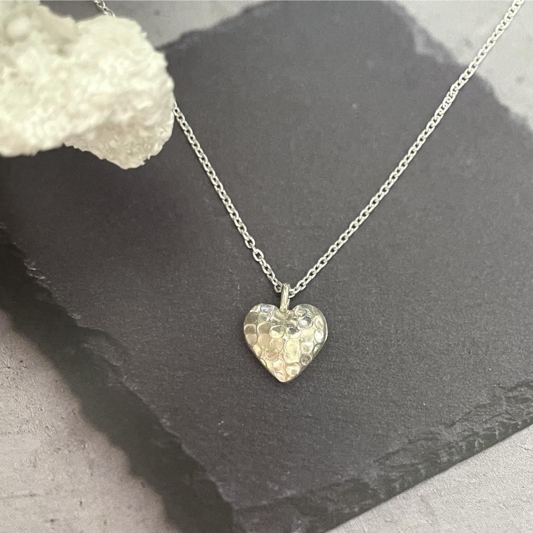 767.silver925/模様ハートカレンシルバーネックレス/44.5cmの 767.silver925/模様ハートカレンシルバーネックレス/44.5cmの