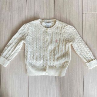 ラルフローレン(Ralph Lauren)の【値下げ】《Ralph  Lauren》ベビーカーディガン 80cm(カーディガン/ボレロ)