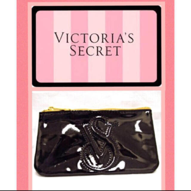 Victoria's Secret(ヴィクトリアズシークレット)の新品未使用 Victoria's secret エナメルポーチ レディースのファッション小物(ポーチ)の商品写真