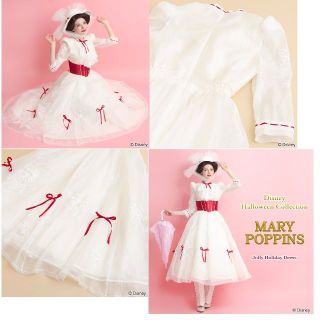 シークレットハニー メリーポピンズドレス 仮装 コスプレ ディズニー