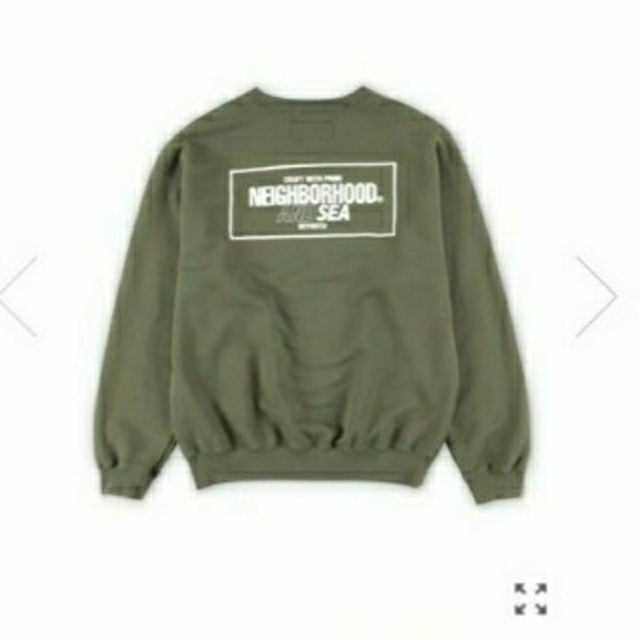 NEIGHBORHOOD WDS SWEATSHIRT LS OLIVE_DRA 1