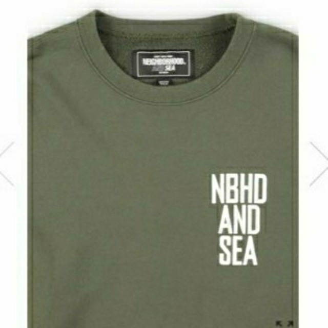 NEIGHBORHOOD WDS SWEATSHIRT LS OLIVE_DRA 2