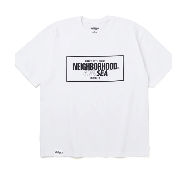 NEIGHBORHOOD × WIND AND SEA TEE . SS