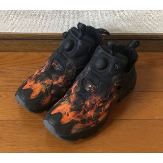 リーボック(Reebok)の良品 REEBOK PUMP FURY FLAME 23.5cm ファイヤー 炎(スニーカー)