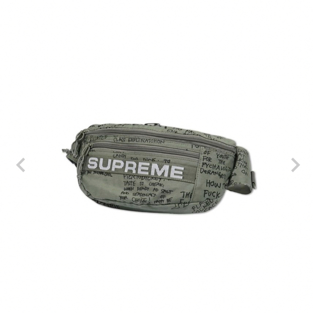 レディースSupreme 23Ss Field Waist Bag "Olive Gonz