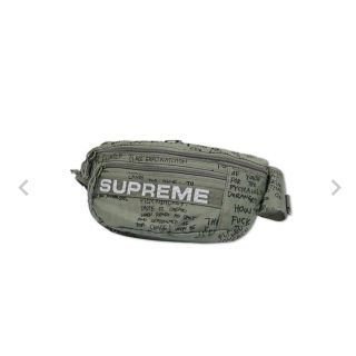 シュプリーム(Supreme)のSupreme 23Ss Field Waist Bag "Olive Gonz(ボディバッグ/ウエストポーチ)