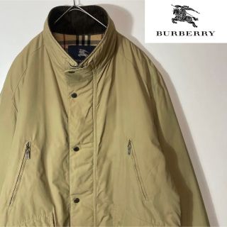 バーバリー(BURBERRY)の【春服】Burberry London ダウンコートコーデュロイ　XL(ブルゾン)