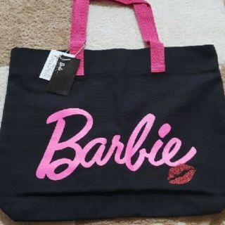 バービー(Barbie)の□期間限定□  Barbie キスマーク キャンバストートバッグ(トートバッグ)