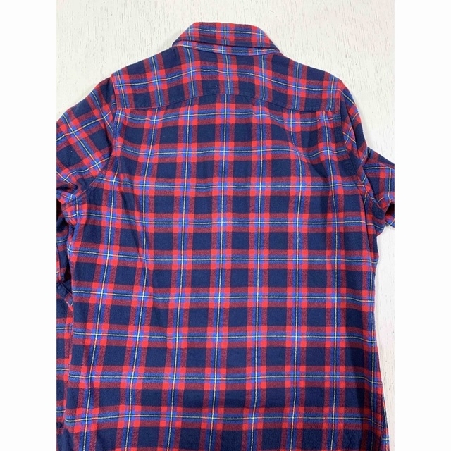 Abercrombie&Fitch(アバクロンビーアンドフィッチ)のAbercrombie＆Fitch フランネルチェックシャツ　USサイズS  メンズのトップス(シャツ)の商品写真