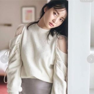 スナイデル(SNIDEL) シースルー ニット/セーター(レディース)の通販 スナイデル(SNIDEL) シースルー ニット/セーター(レディース)の通販