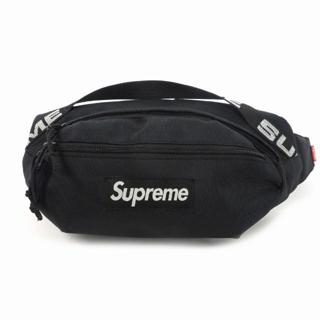 supreme 18ss waist bag black