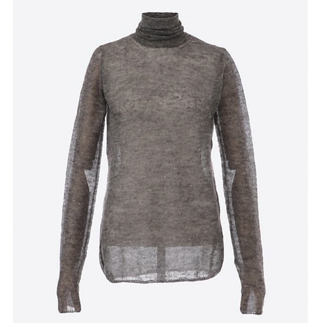 Auralee KID MOHAIR SHEER KNIT TURTLE 驚きの値段で 37%割引 rustfer