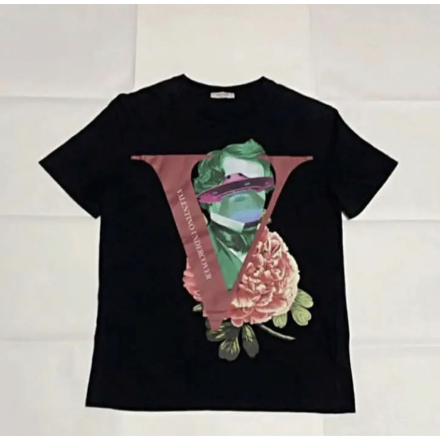 希少】VALENTINO×UNDERCOVER フェイスローズTシャツ コラボ オリジナル ...