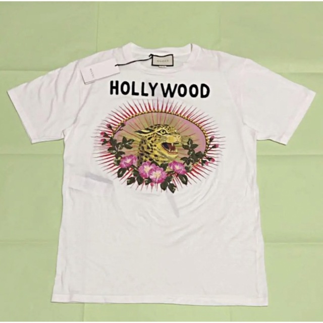 Gucci(グッチ)の【新品】GUCCI　グッチ　刺繍Tシャツ　タイガー　オーバーサイズ　タグ付き メンズのトップス(Tシャツ/カットソー(半袖/袖なし))の商品写真