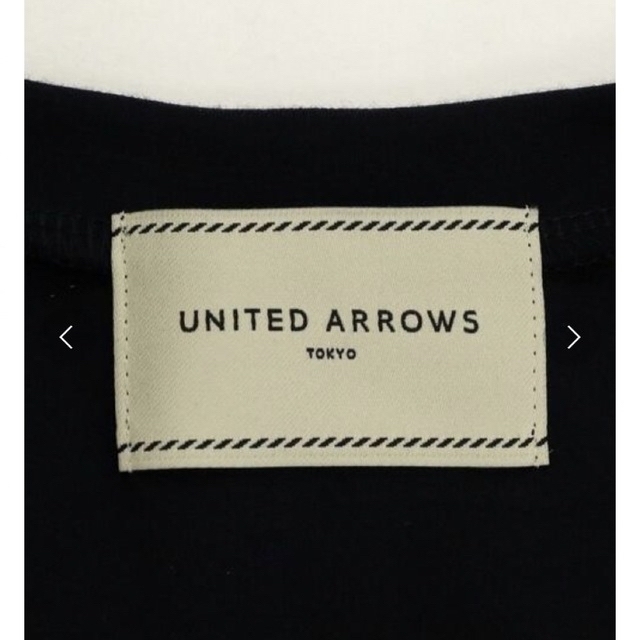 UNITED ARROWS(ユナイテッドアローズ)のUNITED ARROWS ティアード コンビ ショートスリーブ カットソー レディースのトップス(カットソー(半袖/袖なし))の商品写真