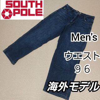 サウスポール(SOUTH POLE)の【SOUTHPOLE】サウスポール海外モデル/極太ワイドデニムパンツ/メンズ９６(デニム/ジーンズ)