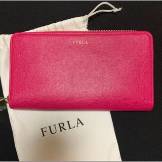 フルラ(Furla)の美品　FURLAフルラ　ビビットピンク財布(財布)