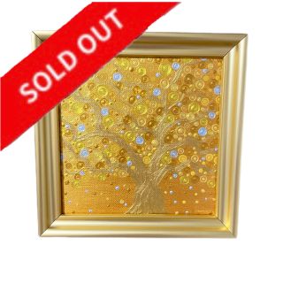 ■開運パワーアート■ 金のなる木 GOLD全体運