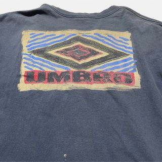 アンブロ(UMBRO)の90s UMBRO Printed Tee Made in USA(Tシャツ/カットソー(半袖/袖なし))