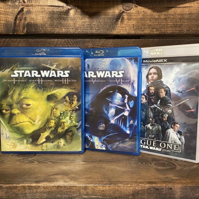 ジョージルーカス★【セット販売】スターウォーズ&ローグ・ワン Blu-ray