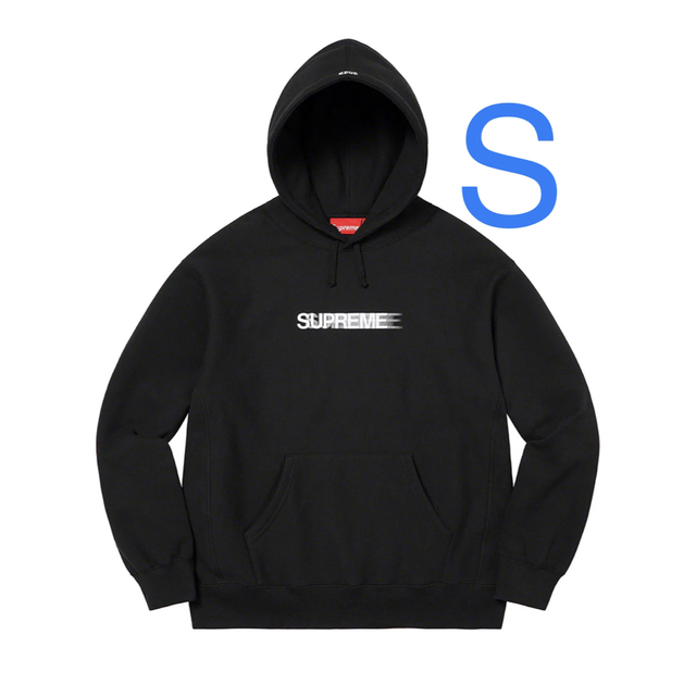 Supreme - S Black ☆ Motion Logo Hooded Sweatshirtの通販 by WING ...