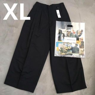 ビューティフルピープル(beautiful people)の新品 GU beautiful people コラボ タックワイドパンツ　XL(ワークパンツ/カーゴパンツ)