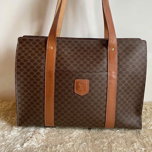 極美品】セリーヌ マカダム柄 ハンドバック PVC MADE IN ITALY | seae