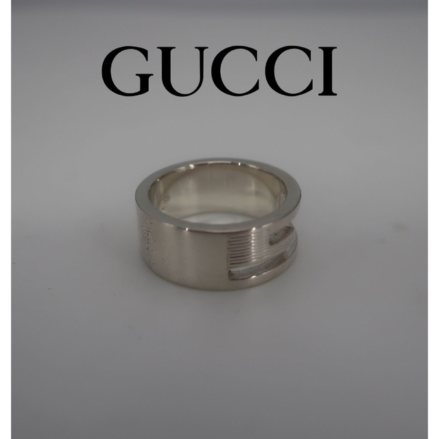 GUCCI グッチ ブランデッドG リング 指輪 SV925 Gロゴ 11号 生まれの