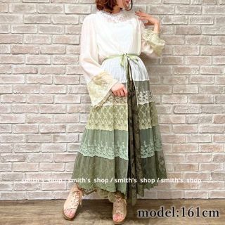 アクシーズファム(axes femme)のaxes femme グラデーションレースガウン(カーディガン)