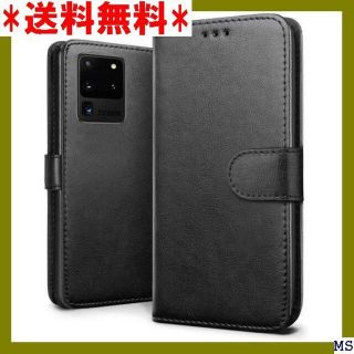 ☆ Galaxy S20 Ultraケース 2020新登場 能 横開き ブラック(モバイルケース/カバー)