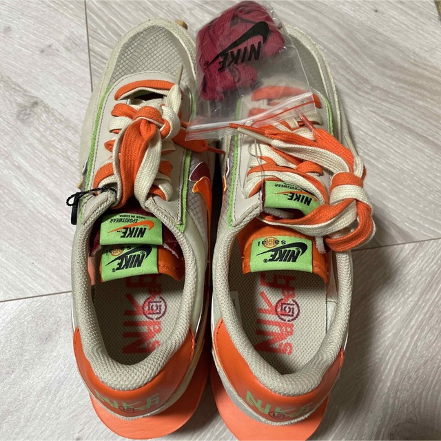 NIKE(ナイキ)のsacai x NIKE  x CLOT LDWAFFLE メンズの靴/シューズ(スニーカー)の商品写真