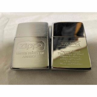 ジッポー(ZIPPO)のzippo ジッポ ライター　2個セット(タバコグッズ)