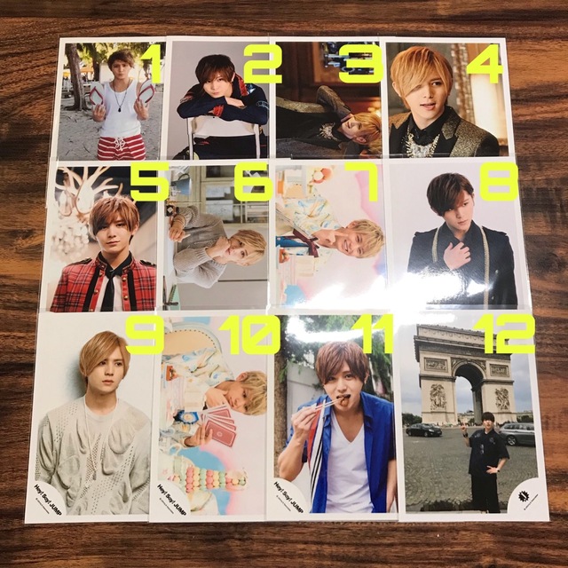 【Hey! Say! JUMP 山田涼介】公式写真セット.5 エンタメ/ホビーのタレントグッズ(アイドルグッズ)の商品写真