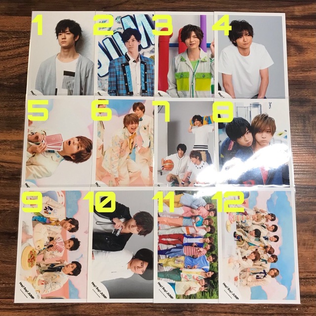 【Hey! Say! JUMP】公式写真セット.6 エンタメ/ホビーのタレントグッズ(アイドルグッズ)の商品写真