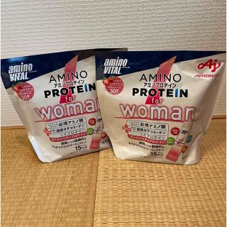 味の素 アミノバイタル アミノプロテイン for Womanストロベリー味60本(プロテイン)