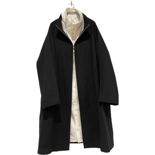 ヨウジヤマモト(Yohji Yamamoto)の  ヨウジヤマモト シャツレイヤードデザインコート 【2075】(ロングコート)