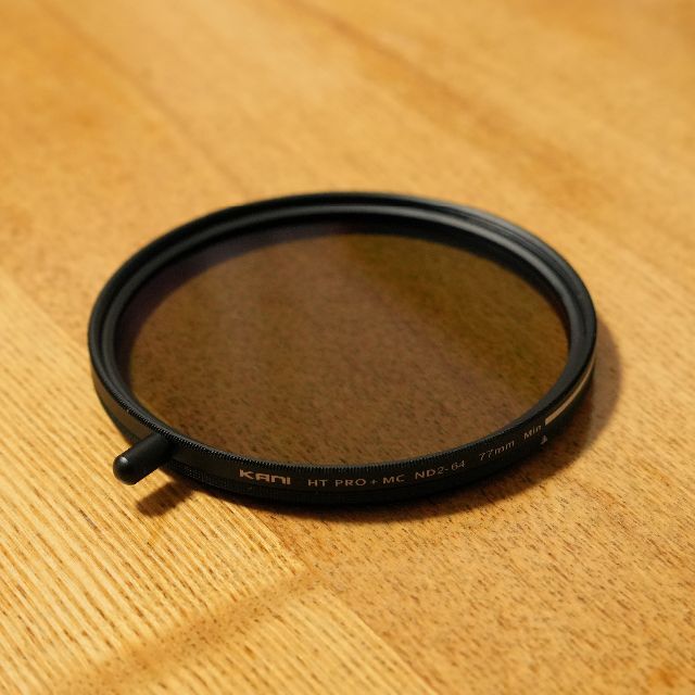 【美品】KANI 可変NDフィルター ND2-64 SidePole 77mm