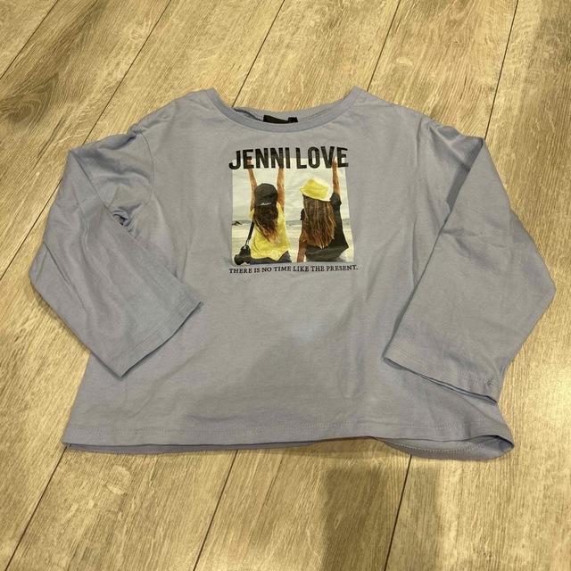 JENNI(ジェニィ)のJENNI 長袖シャツ　130 キッズ/ベビー/マタニティのキッズ服女の子用(90cm~)(Tシャツ/カットソー)の商品写真