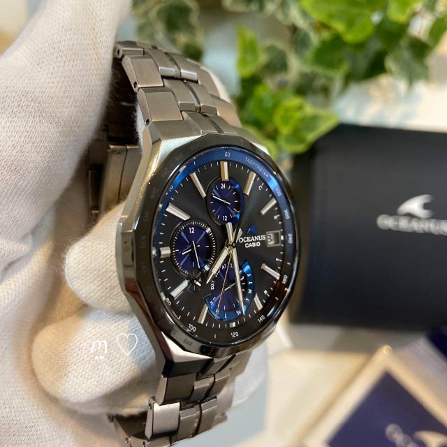 CASIO - カシオ オシアナス マンタ 電波ソーラー腕時計 OCW-S5000E
