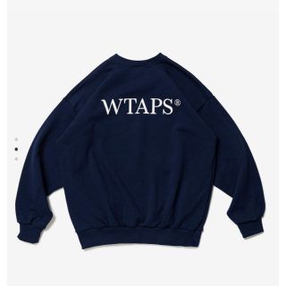 ダブルタップス(W)taps)のWTAPS 2022FW LOCKS SWEATER NAVY Lサイズ(スウェット)