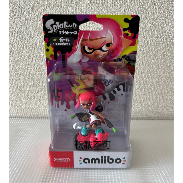 【新品・未開封】ガール ネオンピンク スプラトゥーン amiibo アミーボ