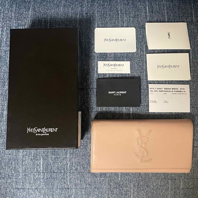 Saint Laurent(サンローラン)のSAINT LAURENT フラップ　長財布 レディースのファッション小物(財布)の商品写真