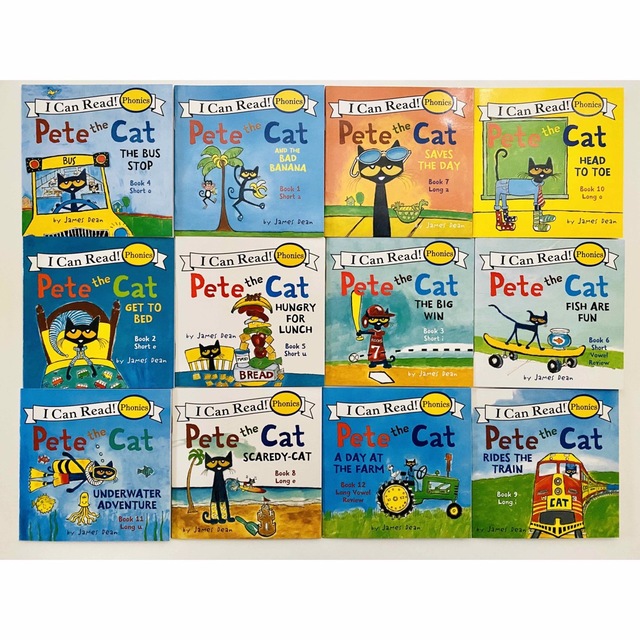 ビスケットフォニックス pete cat Phonics 24冊 マイヤペン対応の通販 by NOAH｜ラクマ