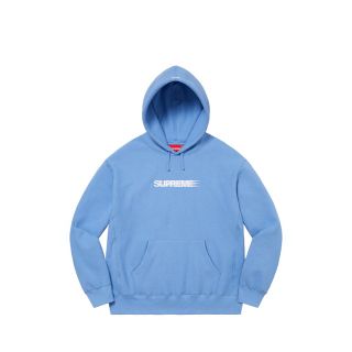 supreme モーションロゴ　パーカー　L(パーカー)