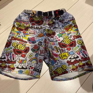 ヒステリックミニ(HYSTERIC MINI)の美品☆ヒステリックミニ  ライクアハーフパンツ120(パンツ/スパッツ)